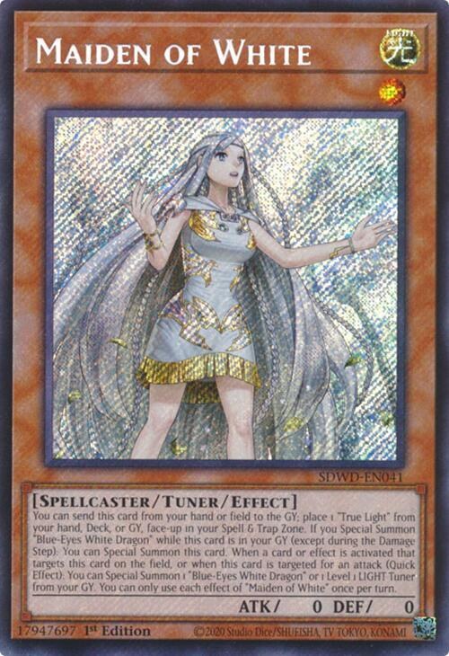 Maiden of White - Secret Rare First Edition