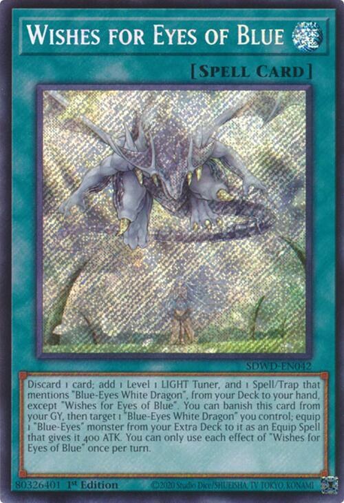 Wishes for Eyes of Blue - Secret Rare First Edition
