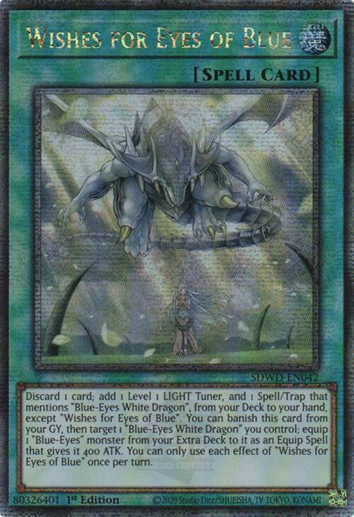 Wishes for Eyes of Blue - Quarter Century Secret Rare Fi