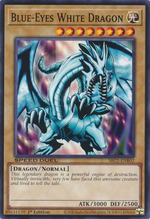 Blue-Eyes White Dragon - 1st Edition