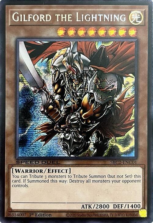 Gilford the Lightning - Psr
