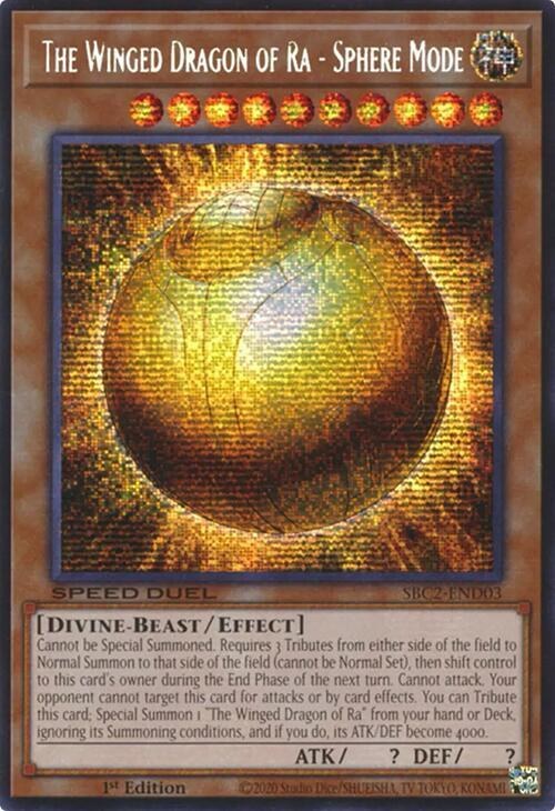The Winged Dragon of Ra - Sphere Mode - Psr