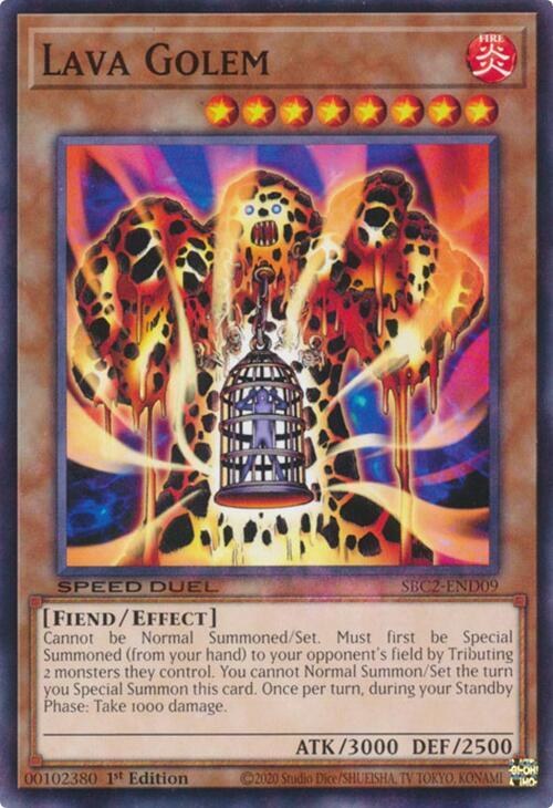 Lava Golem - 1st Edition