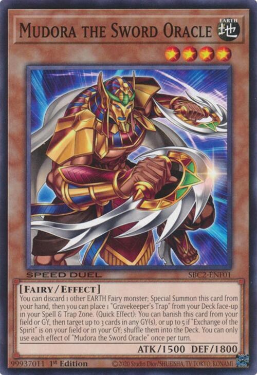 Mudora the Sword Oracle - 1st Edition