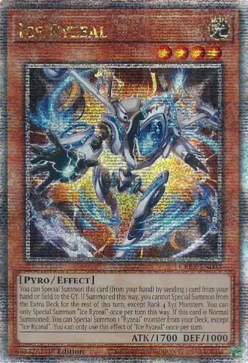 Ice Ryzeal - Quarter Century Secret Rare