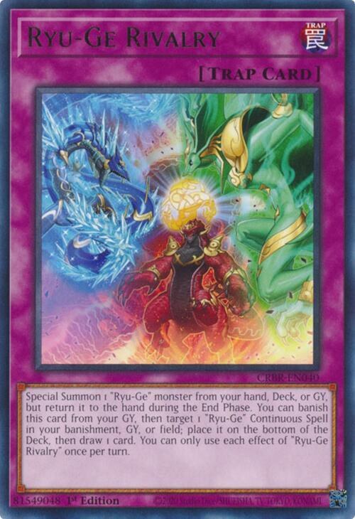 Ryu-Ge Rivalry - 1st Edition