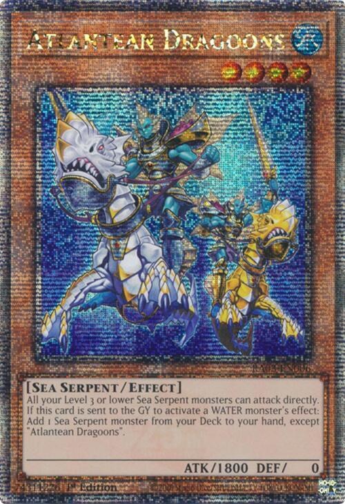 Atlantean Dragoons - Quarter Century Secret Rare