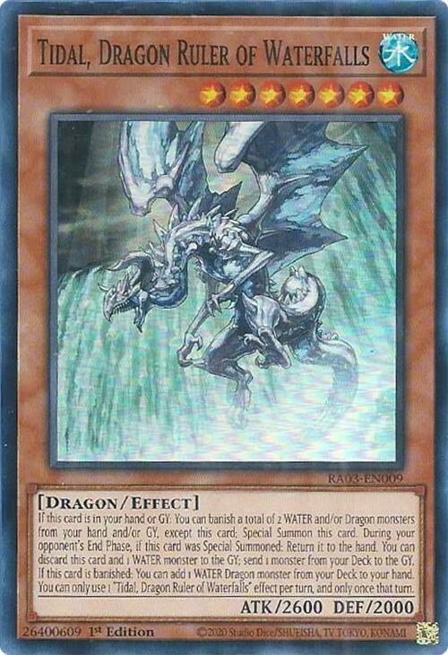 Tidal, Dragon Ruler of Waterfalls - 1st Edition