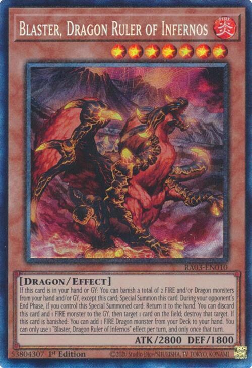 Blaster, Dragon Ruler of Infernos - Pcr