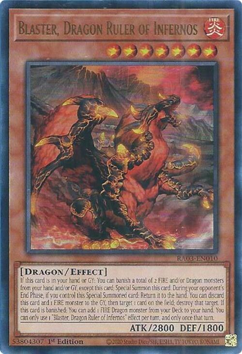 Blaster, Dragon Ruler of Infernos - Ur