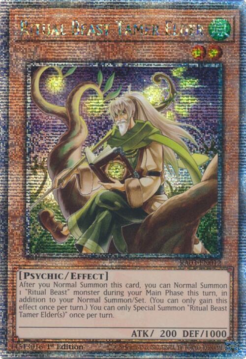 Ritual Beast Tamer Elder - Quarter Century Secret Rare
