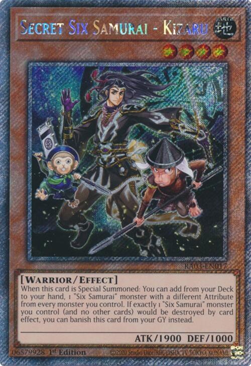 Secret Six Samurai - Kizaru - Platinum Secret Rare