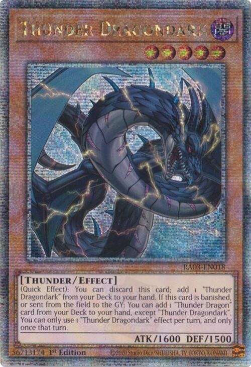 Thunder Dragondark - Quarter Century Secret Rare