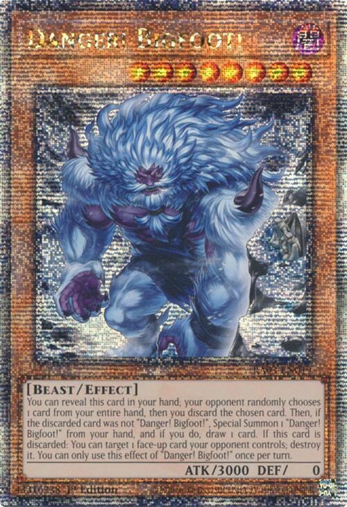 Danger! Bigfoot! - Alternate Art Quarter Century 