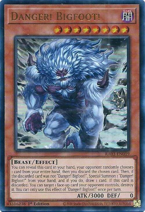 Danger! Bigfoot! - Alternate Art Ur
