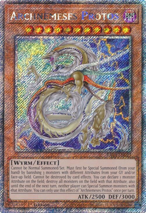Archnemeses Protos - Platinum Secret Rare