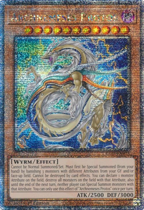 Archnemeses Protos - Quarter Century Secret Rare
