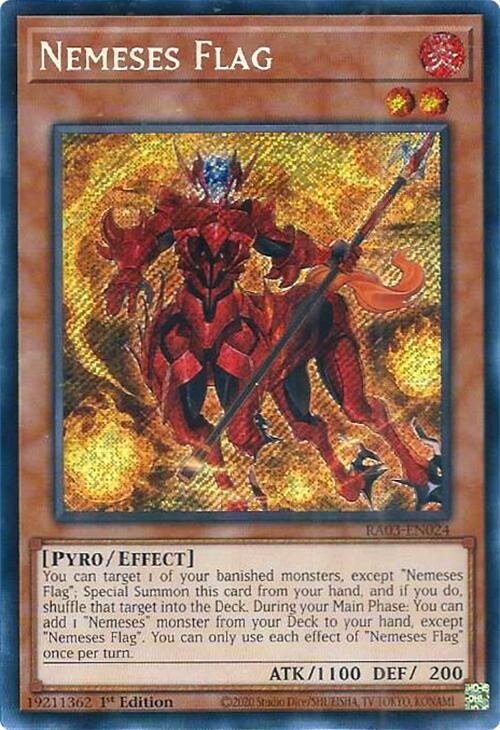 Nemeses Flag - Secret Rare