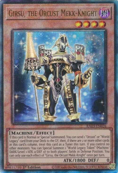Girsu, the Orcust Mekk-Knight - Pur