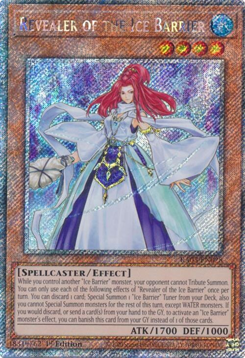 Revealer of the Ice Barrier - Platinum Secret Rare