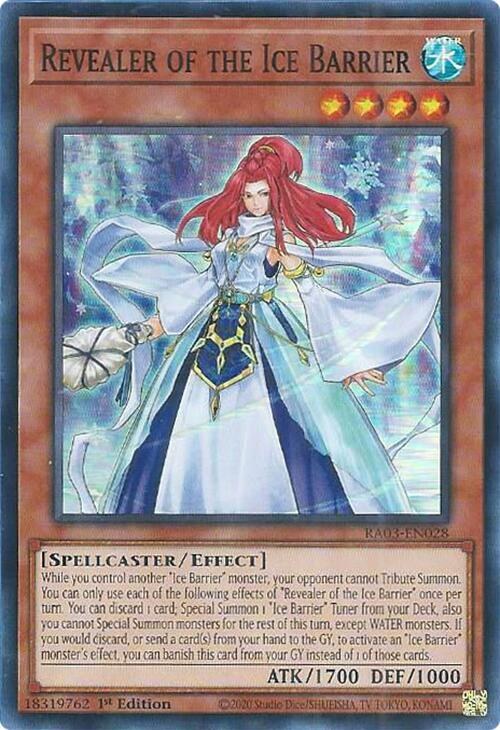 Revealer of the Ice Barrier - 1st Edition