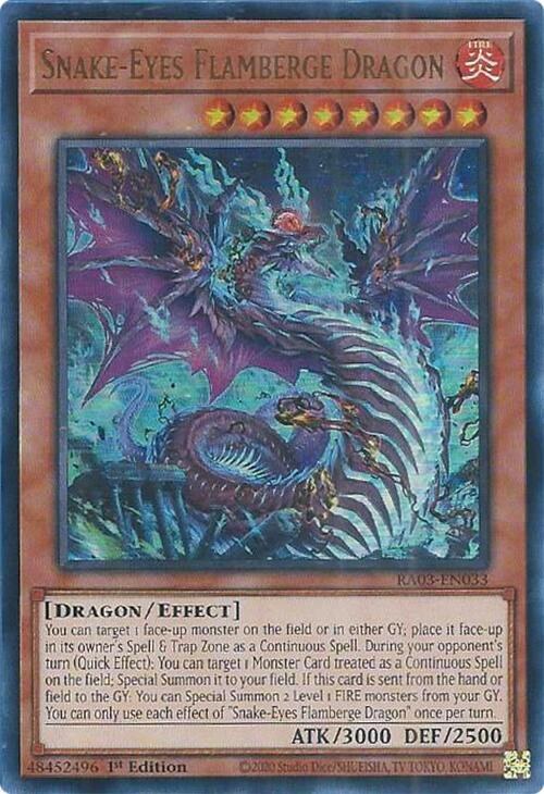 Snake-Eyes Flamberge Dragon - Ur