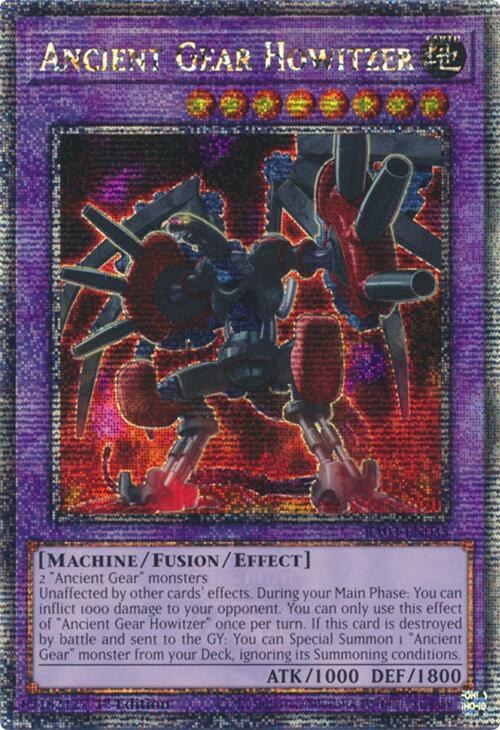 Ancient Gear Howitzer - Quarter Century Secret Rare