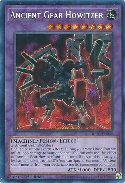 Ancient Gear Howitzer - Secret Rare