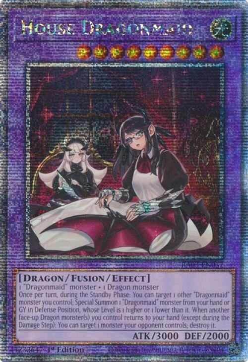 House Dragonmaid - Alternate Art Quarter Century 