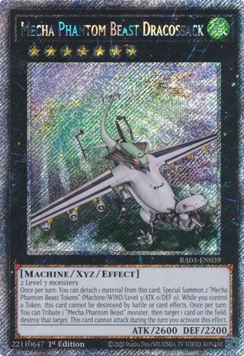 Mecha Phantom Beast Dracossack - Platinum Secret Rare
