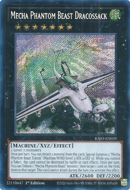 Mecha Phantom Beast Dracossack - Secret Rare