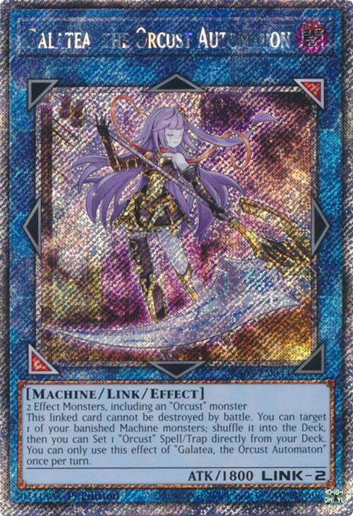 Galatea, the Orcust Automaton - Platinum Secret Rare