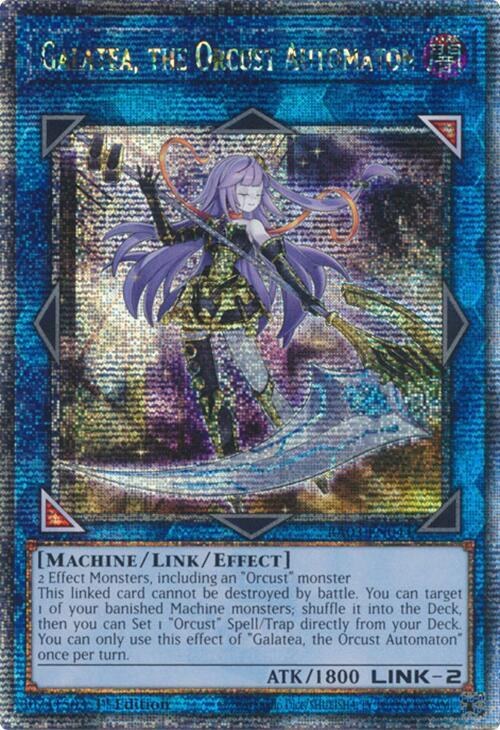 Galatea, the Orcust Automaton - Quarter Century Secret Rare