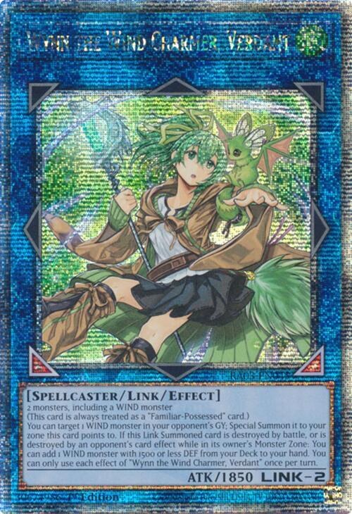 Wynn the Wind Charmer, Verdant - Quarter Century Secret Rare