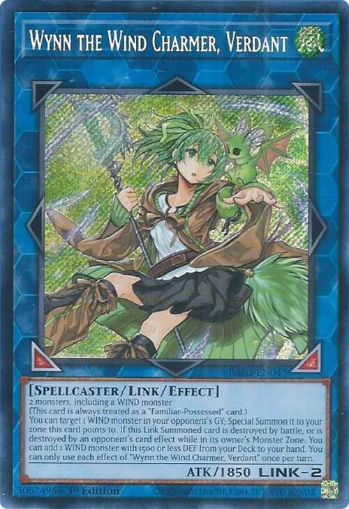 Wynn the Wind Charmer, Verdant - Secret Rare