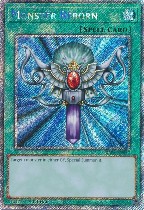 Monster Reborn - Platinum Secret Rare