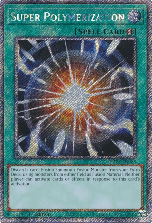 Super Polymerization - Platinum Secret Rare