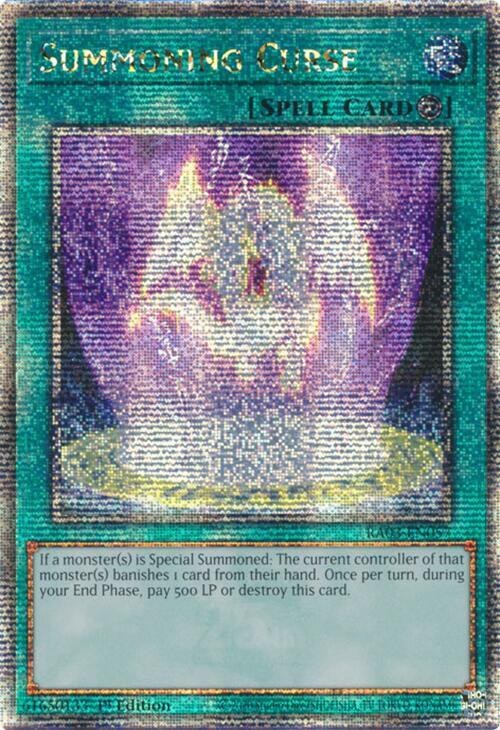 Summoning Curse - Quarter Century Secret Rare