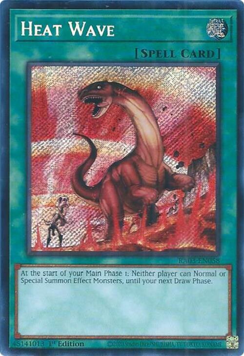 Heat Wave - Secret Rare