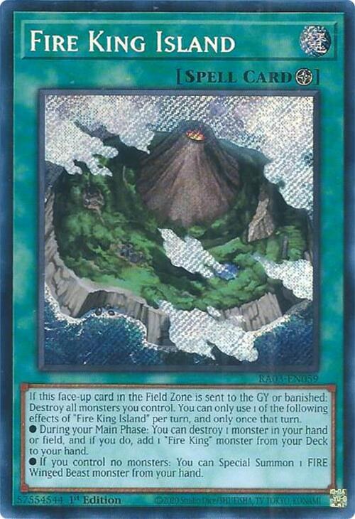 Fire King Island - Secret Rare