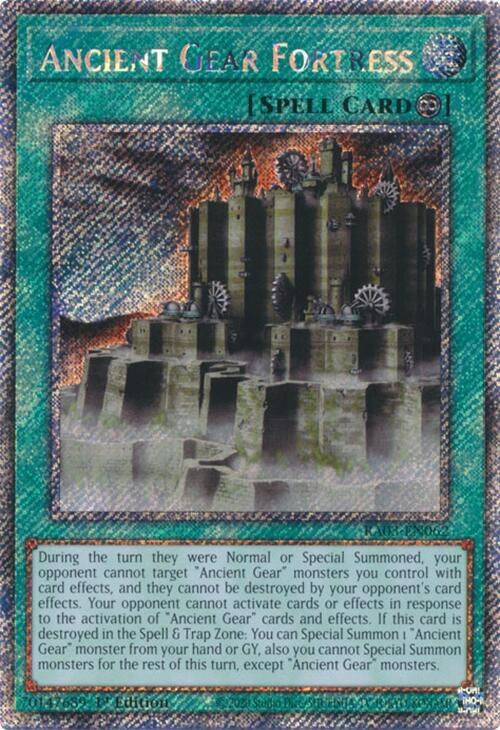 Ancient Gear Fortress - Platinum Secret Rare