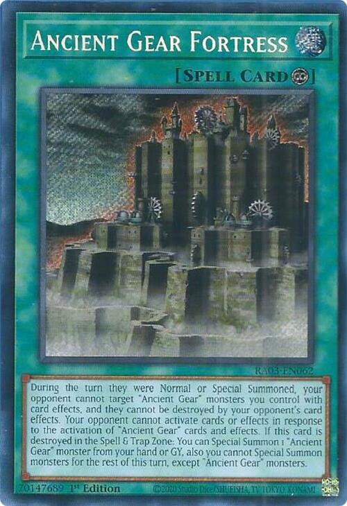 Ancient Gear Fortress - Secret Rare