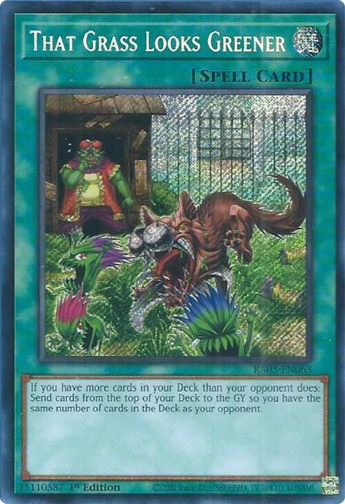 That Grass Looks Greener - Secret Rare