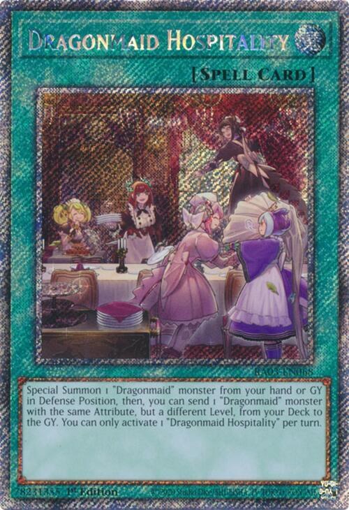 Dragonmaid Hospitality - Platinum Secret Rare