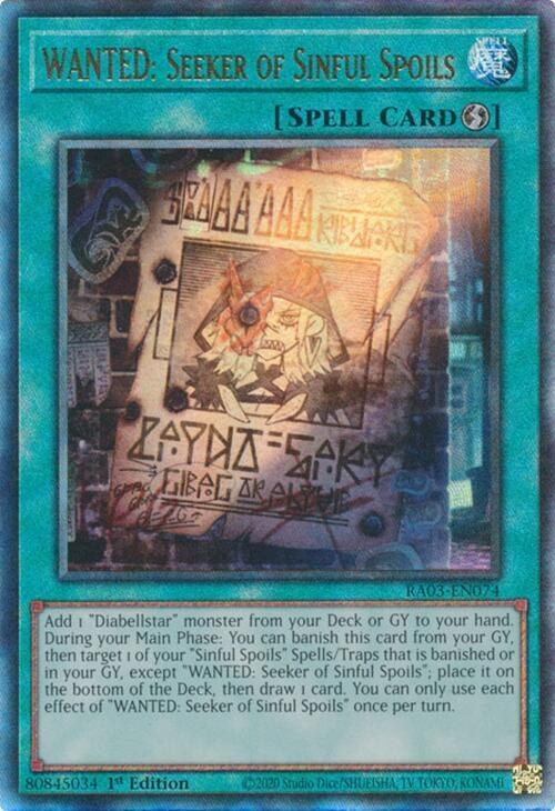 WANTED: Seeker of Sinful Spoils - Pur