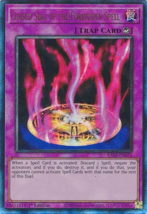 Cursed Seal of the Forbidden Spell - Pur