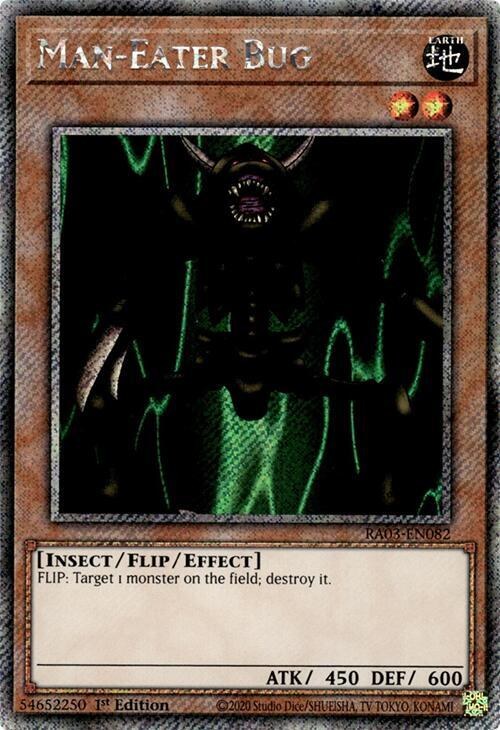 Man-Eater Bug - Platinum Secret Rare