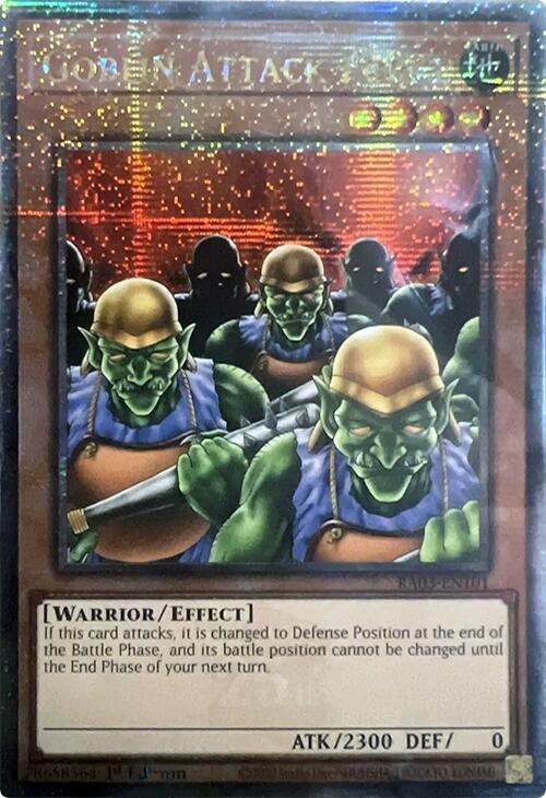 Goblin Attack Force - Quarter Century Secret Rare