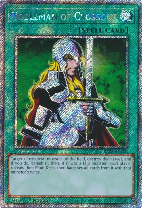 Nobleman of Crossout - Platinum Secret Rare