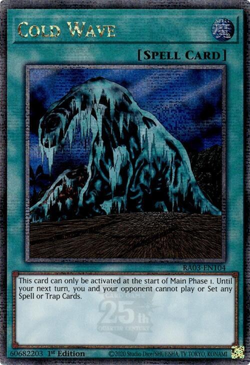 Cold Wave - Quarter Century Secret Rare